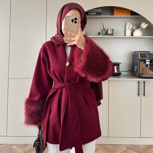 Manteau Furélia - Bordeau